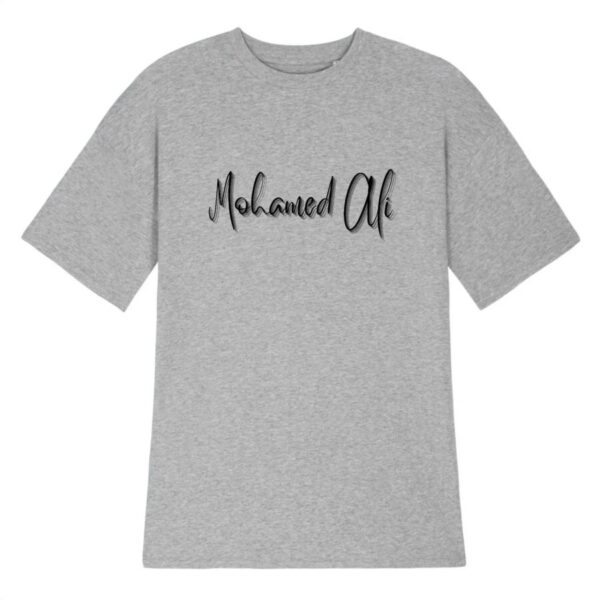 Robe T-shirt Femme 100% Coton BIO Mohamed Ali Signature