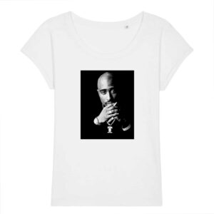 T-shirt Slub Femme Tupac Shakur