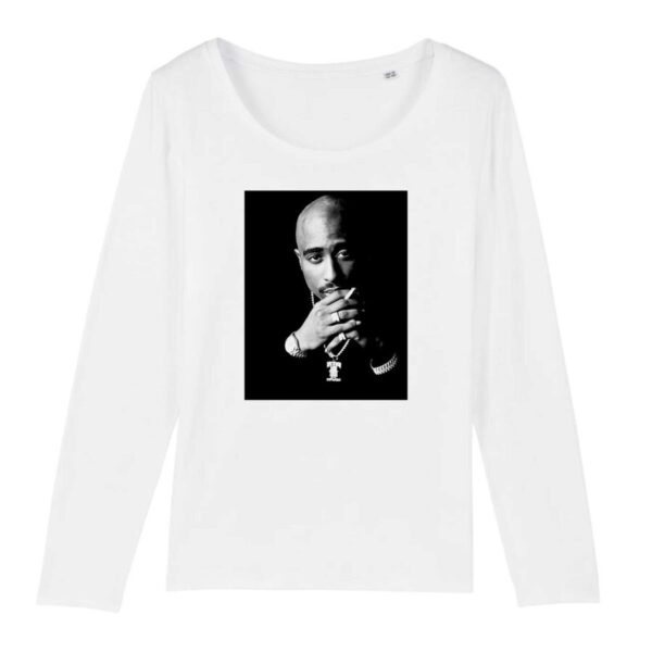 T-shirt Femme manches longues Tupac Shakur
