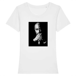 T-shirt Femme 100% Coton Bio Tupac Shakur