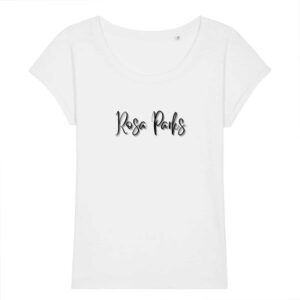 Robe T-shirt Slub Femme Rosa Parks Signature