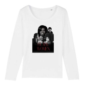 T-shirt Femme manches longues Black Women