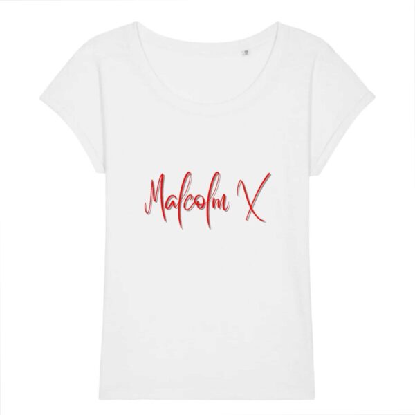 T-shirt Slub Malcolm X Signature