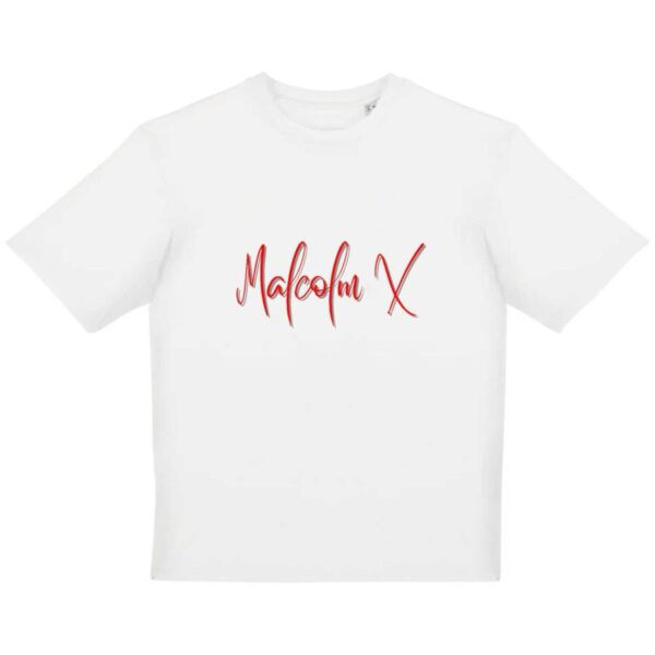 T-shirt Urbain Malcolm X Signature