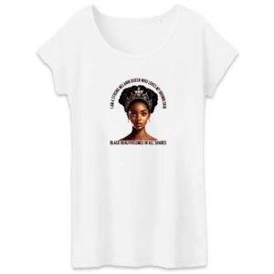 T-shirt Femme 100% Coton BIO TW Je suis Forte