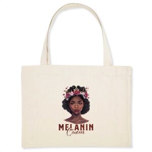 Shopping bag Coton BIO Mélanine Queen