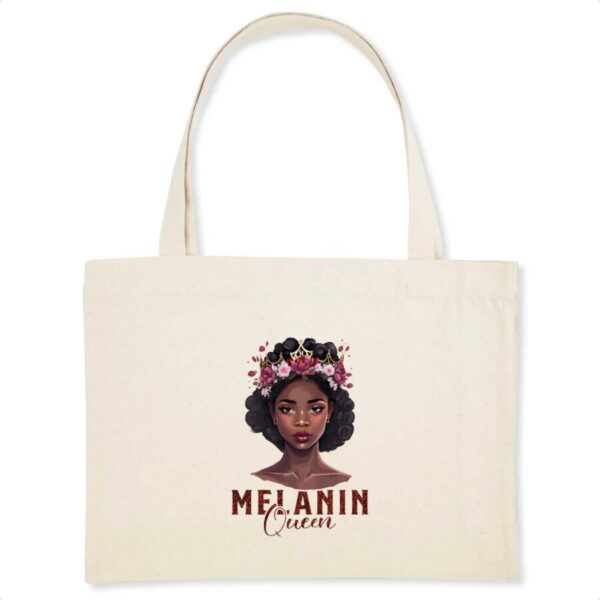 Shopping bag Coton BIO Mélanine Queen