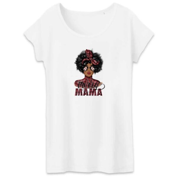 T-shirt Femme 100% Coton BIO Mama TW