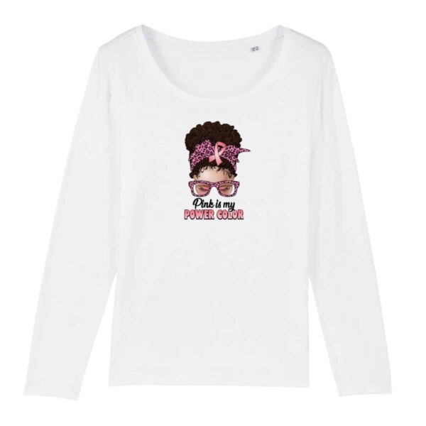 T-shirt Femme manches longues Pink Power