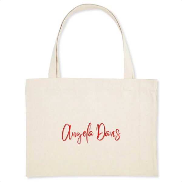 Shopping bag Coton Bio Angela Davis Signature