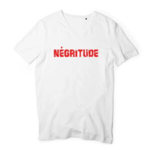 T-shirt Homme Col V 100% Coton BIO Négritude