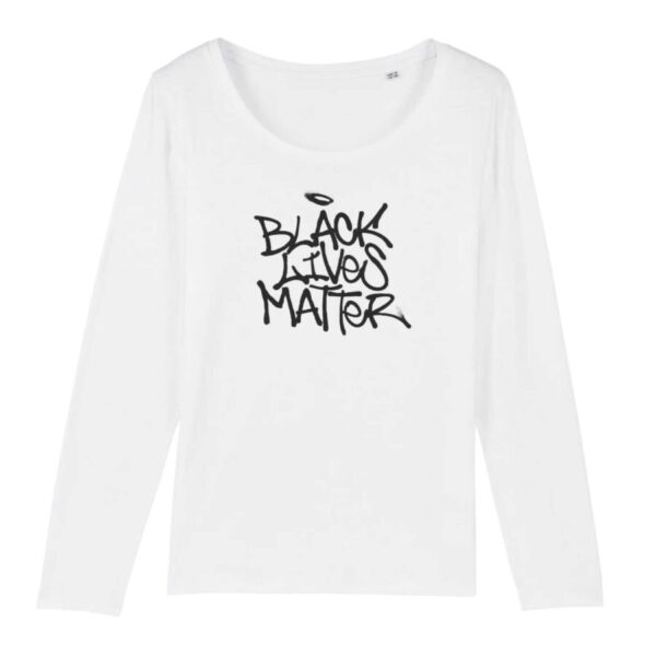 T-shirt Femme manches longues Black Lives Matter Tag