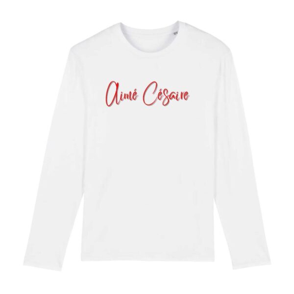 T-shirt manches longues Aimé Césaire Signature