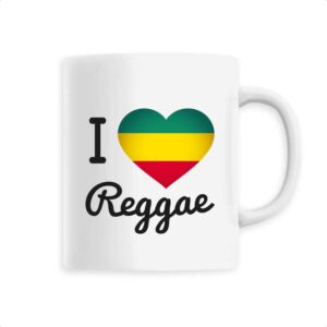 Mug céramique I Love Reggae