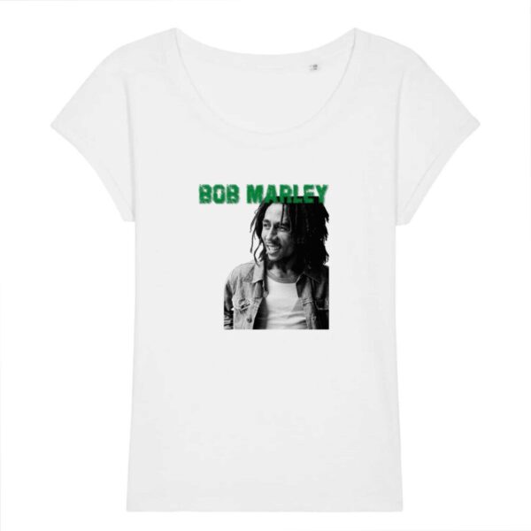 T-shirt Slub Bob Marley Green