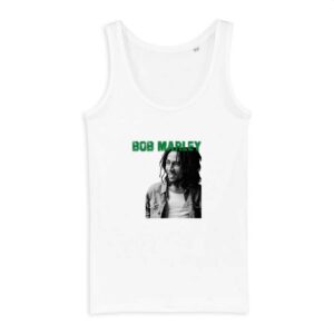 Débardeur Femme 100% Coton BIO Bob Marley Green Dreamer