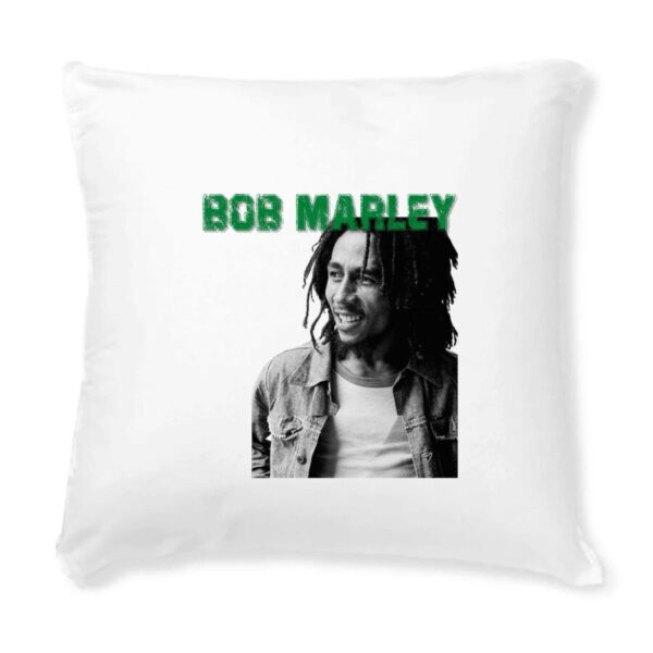 Coussin + Housse Bob Marley Green