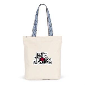 Tote Bag Ethnique Coton BIO Poetic Justice