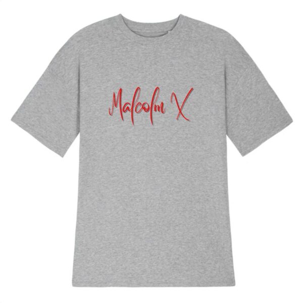 Robe T-shirt Femme 100% Coton Bio Malcolm X Signature