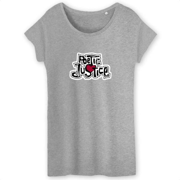 T-shirt Femme 100% Coton BIO TW Poetic Justice