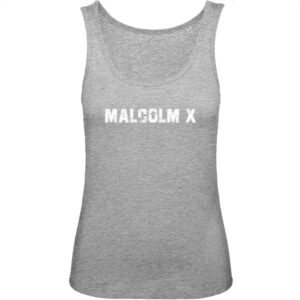 Débardeur Femme 100% Coton BIO Malcolm X