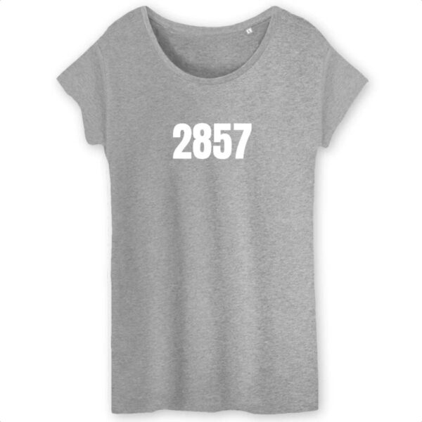 T-shirt Femme 100% Coton BIO 2857 TW