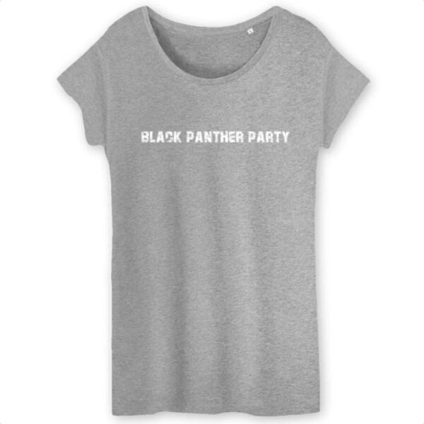 T-shirt Femme 100% Coton BIO Black Panther Party TW