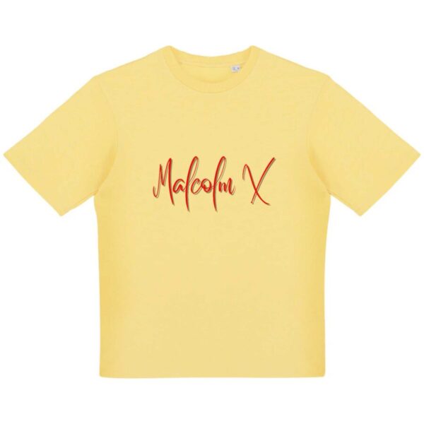 T-shirt Urbain Malcolm X Signature