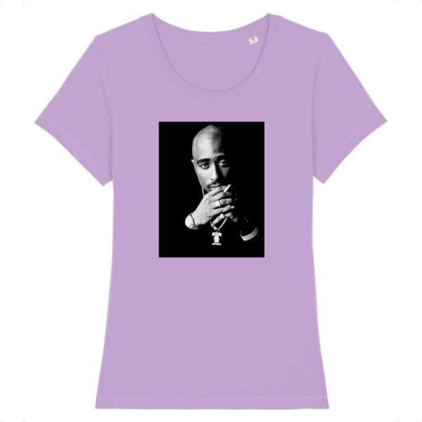 T-shirt Femme 100% Coton Bio Tupac Shakur