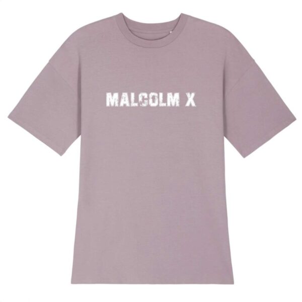 Robe T-shirt Femme 100% Coton BIO Malcolm X