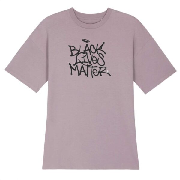 obe T-shirt Femme 100% Coton BIO Black Lives Matter Tag