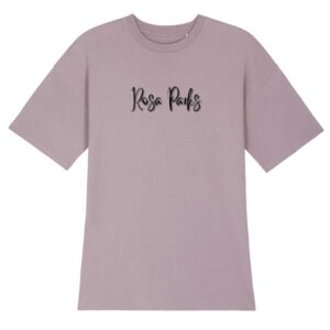 Robe T-shirt Femme 100% Coton Bio Rosa Parks Signature