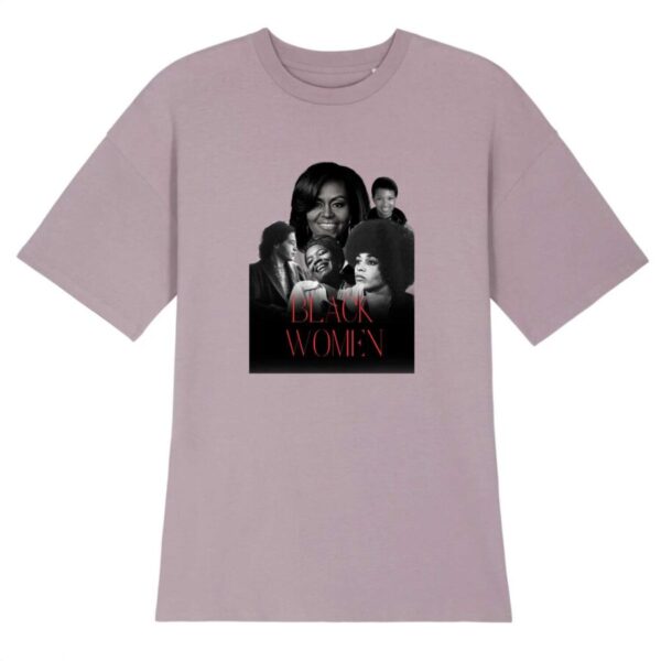 Robe T-shirt Femme 100% Coton Bio Black Women