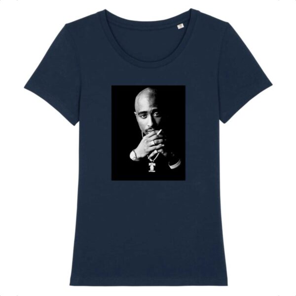 T-shirt Femme 100% Coton Bio Tupac Shakur