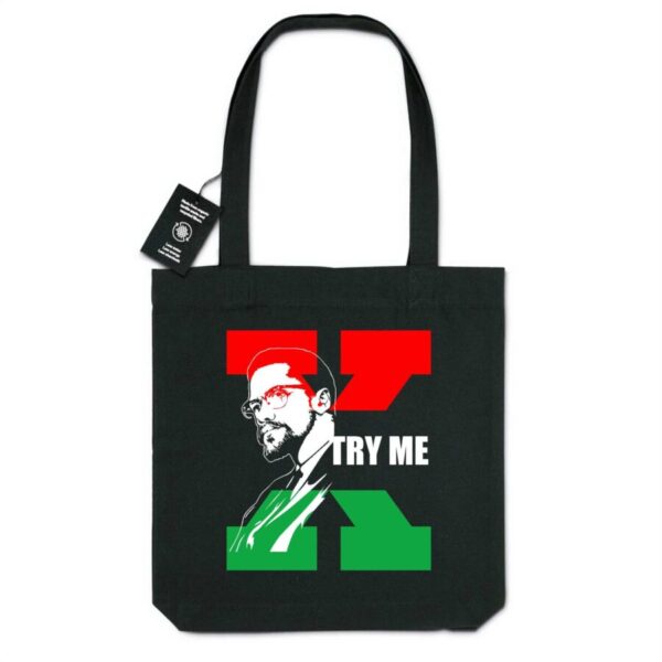 Tote Bag - Bio 100% recyclé Malcolm X Try