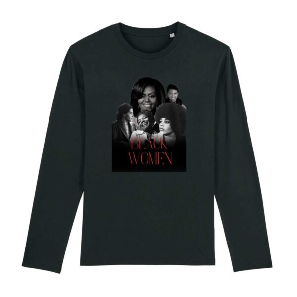 T-shirt manches longues Black Women