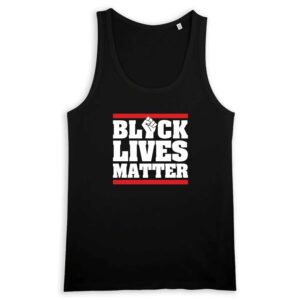 Débardeur Homme100% Coton BIO Black Lives Matter Classique