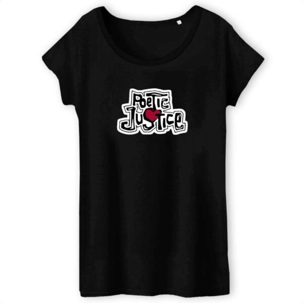 T-shirt Femme 100% Coton BIO TW Poetic Justice