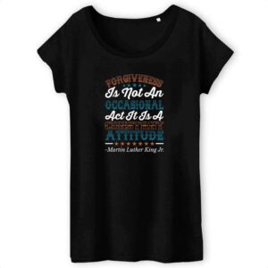 T-shirt Femme 100% Coton BIO TW MLK Day 2