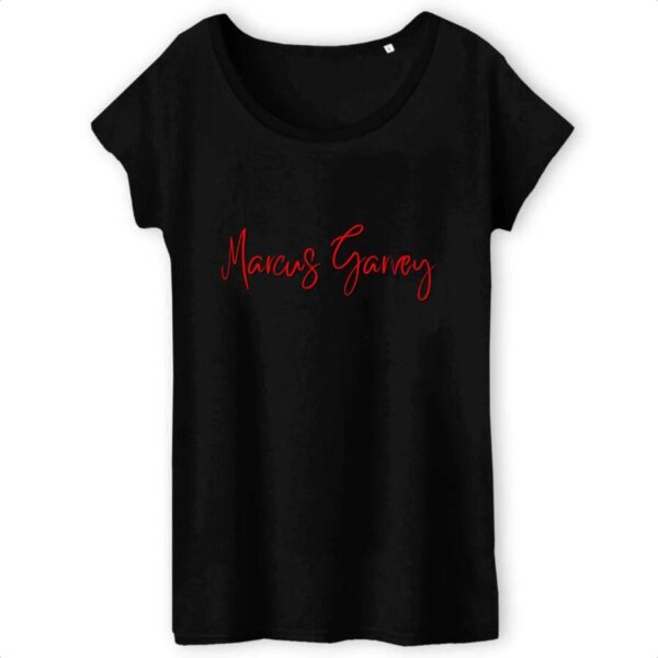 T-shirt Femme 100% Coton Bio TW Marcus Garvey Signature