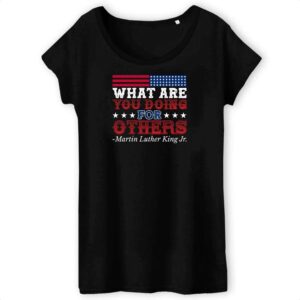 T-shirt Femme 100% Coton BIO TW MLK Day1