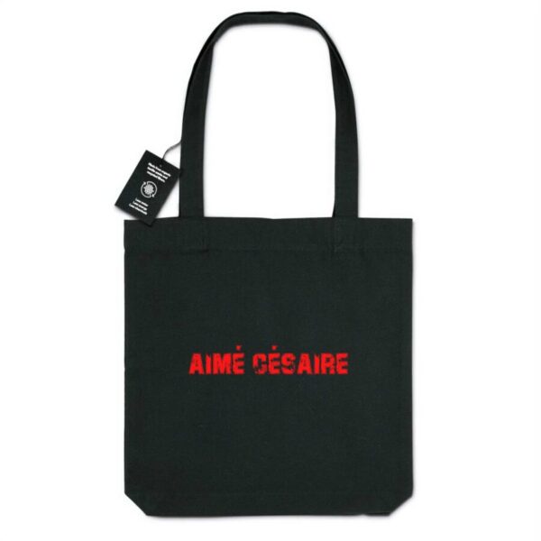 Tote Bag BIO 100% recyclé Aimé Césaire