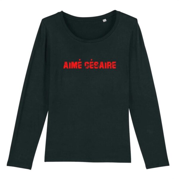 T-shirt Femme manches longues Aimé Césaire