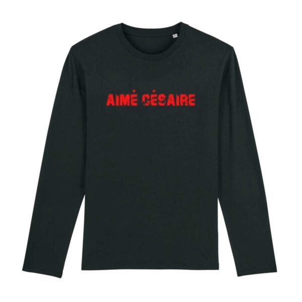 T-shirt manches longues Aimé Césaire