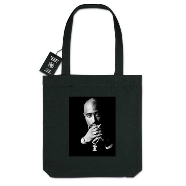 Tote Bag BIO 100% recyclé Tupac Shakur