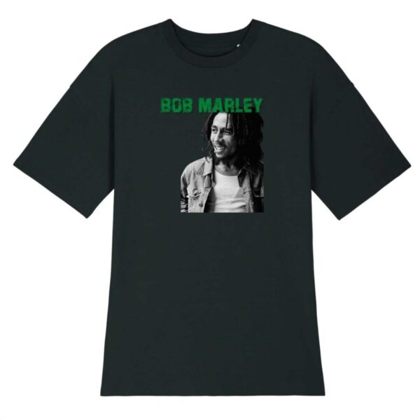 Robe T-shirt Femme 100% Coton BIO Bob Marley Green