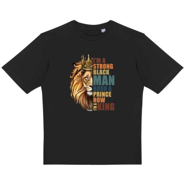 T-shirt Urbain Black King