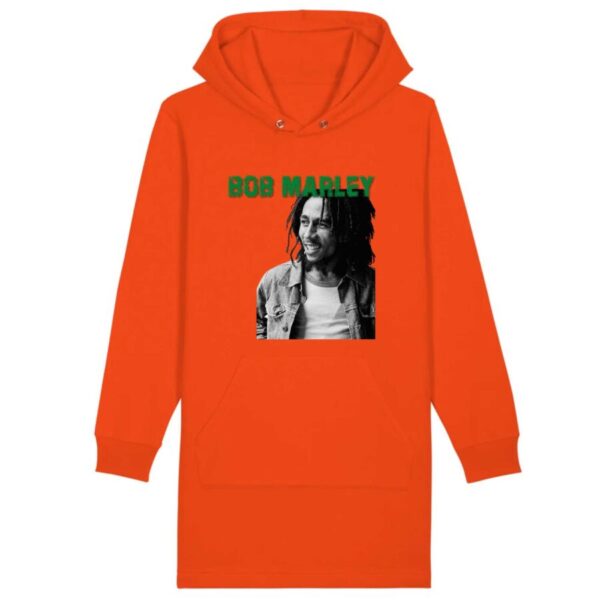 Robe à capuche Bob Marley Green