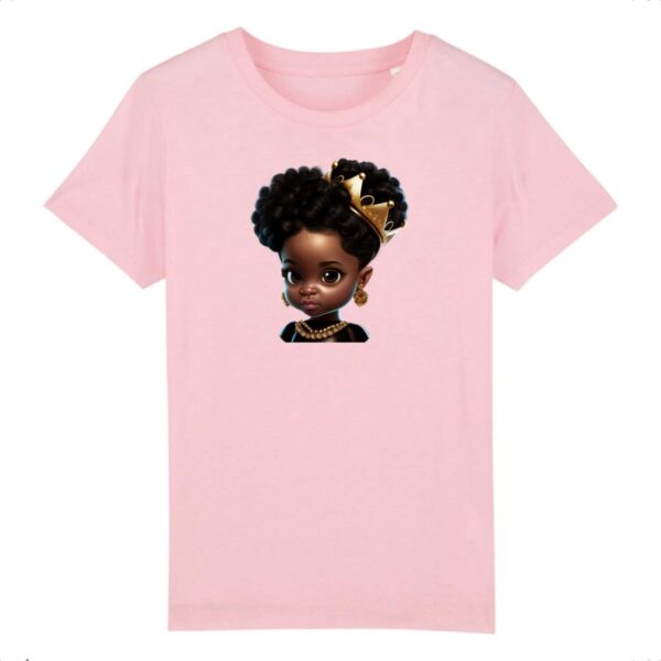 T-shirt Enfant Bio Princesse Black