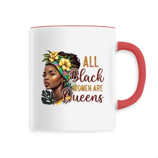 Mug céramique Les Femmes Noires sont des Reines